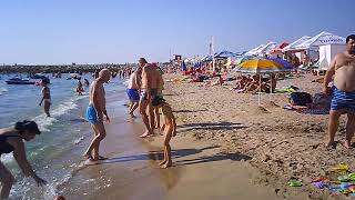 Beach walk in Romania summer 2024 part 72  North Eforie [upl. by Theurich]