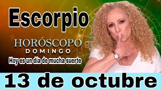 horoscopo de hoy Escorpio  Horóscopo Diario  Escorpio  13 de octubre de 2024 [upl. by Aremahs]