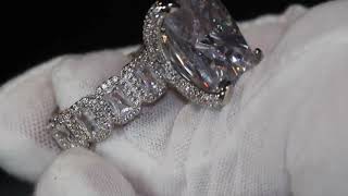 Mens Big Diamond Ring Womens Big Diamond Ring Huge Carat Diamond Ring [upl. by Pucida]