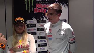 MRS 2017  Intervista pregara a Craig Breen e Tamara Molinaro [upl. by Carmina]