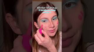 Winter makeup  Frosty Ice Princess Makeup Look makeup winter christmas [upl. by Areemas]