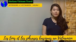 Apprendre le Vietnamien  Leçon 1 Les tons et les phrases basiques en Vietnamien [upl. by Jehu]