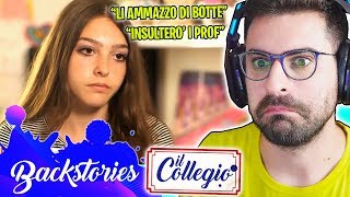 IL COLLEGIO 4 REAZIONE ALLE BACKSTORIES [upl. by Tiduj]