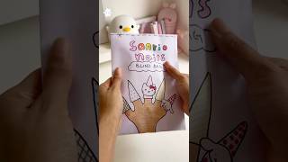 Sanrio nails blind bag unbox ചെയ്യാം diy craft shorts asmr blindbag [upl. by Conlen]