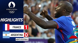 France vs Argentina 10 Quarter final Highlights amp All Goals  Olympic 2024 Revealed [upl. by Nalim]