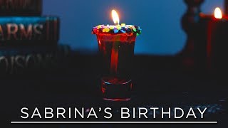 Chilling Adventures of Sabrina inspired Birthday Shot [upl. by Ayyn]