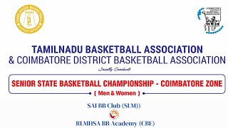 SAI BB Club SLM Vs RLMHSA BB Academy CBE MEN TNBA amp CDBA COIMBATORE ZONE [upl. by Woodring]