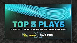 Munich Ravens Top 5 Plays of Week 7 [upl. by Ikaz37]