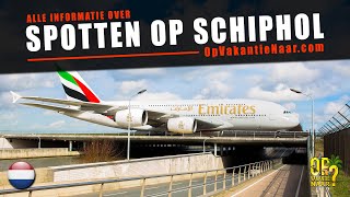 Hoe en waar vliegtuigen spotten op Schiphol  Daguitstap  2019  4K [upl. by Villiers]