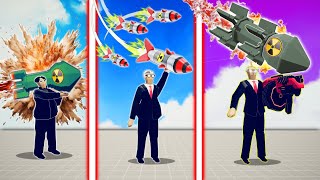 EVOLUTION OF NUCLEAR BOMB  TABS  Totally Accurate Battle Simulator [upl. by Arraic]