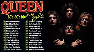 Queen Best Hits 💥 Queen Greatest Hits Full Album Collection [upl. by Aihsitan]