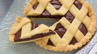 CROSTATA ALLA NUTELLA che resta sempre morbida Ricetta Facile  Chiarapassion [upl. by Yentirb466]