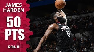 James Hardens dunk causes confusion drops 50 in wild 2OT finish  201920 NBA Highlights [upl. by Aubigny]