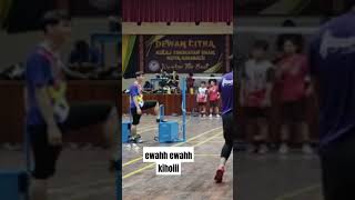 Badminton Skill  Defend Joget Stabiliti foryou fyp [upl. by Perice443]