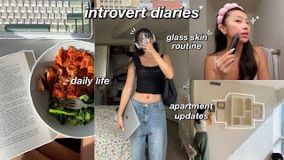 introvert diaries ☁️ PRODUCTIVE 48 HOURS in my life fun apartment updates cooking amp thrift with me [upl. by Clary]