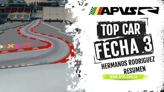 TOP CAR Fecha 3  Autodromo Hermanos Rodriguez  RESUMEN [upl. by Rhianon]