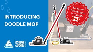 Doodle Mop  Best Commercial Floor Mop  Now Available in Canada [upl. by Aisila614]