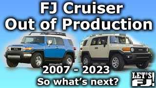 FJ Cruiser Cancelled WORLDWIDE  The End of an Era  So What Now [upl. by Russi]