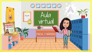 Como hacer tu aula virtual con enlaces  Fácil rápido y bonito [upl. by Downing]