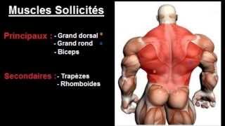 Exercice musculation Dos  quot Traction supination quot [upl. by Sierra]