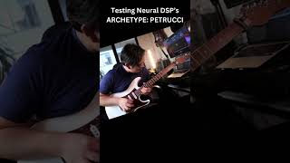 Testing Neural DSP’s Archetype Petrucci shorts shortvideo shredguitar [upl. by Magdala152]