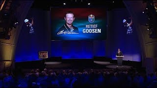 Retief Goosen Induction Speech [upl. by Murial]