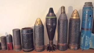 mixture of ww1ww2 projectiles [upl. by Llenel128]