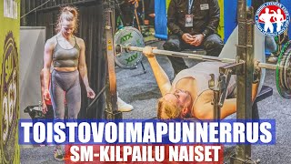 Toistovoimapunnerrus SMkilpailut  Naiset avoin 2024 [upl. by Nirred98]