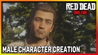 Red Dead Online Character Creation  Attractive Male Character for Red Dead Redemption 2 Online [upl. by Dettmer]