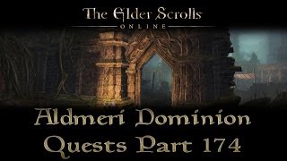 ESO  Aldmeri Dominion Quests  Part 174  Reapers March Part 18  Motes in the Moonlight [upl. by Melonie]