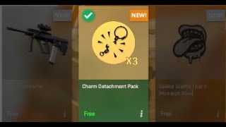 How to detach Charm in CSGO  How to get charm detachment pack [upl. by Tirb]