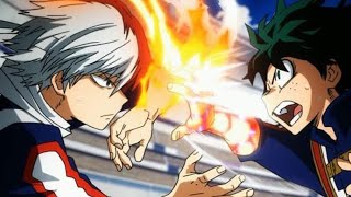 Midoriya VS Todoroki  FULL FIGHT 1080p ENG SUB [upl. by Whatley]