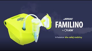 Inhalator Novama Familino by Flaem z nebulizatorem RF8 evo [upl. by Nylesor]