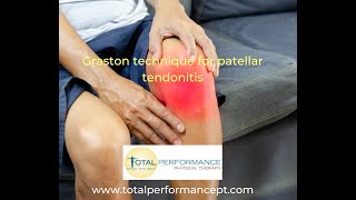 Graston technique for patellar tendinitis [upl. by Akerehs]