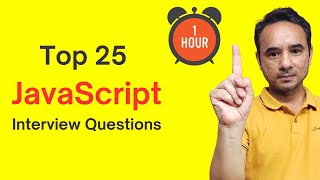 Top 25 JavaScript Interview Questions for Beginners [upl. by Eninotna]