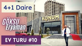 EV TURU 10  Ankara ERYAMANda 41 DAİRE  Konum Eryaman Örnek Daire Turu [upl. by Winwaloe]