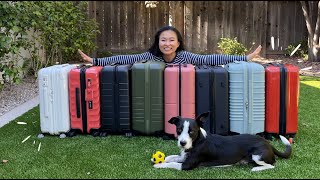 BEST HARDSHELL CARRYON  Rimowa  Tumi  Quince  Monos  July  Level8  Béis left to right [upl. by Anires370]