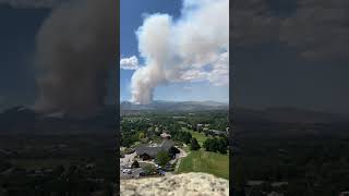 Alexander Mountain Fire in northern Colorado grows to 1820 acres [upl. by Akined]