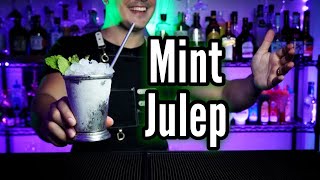 Mint Julep 🌿 short Coctel con Whisky 🥃 [upl. by Rodnas85]