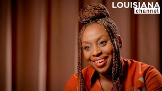 Writer Chimamanda Ngozi Adichie quotI am really interested in human beingsquot  Louisiana Channel [upl. by Ziagos]