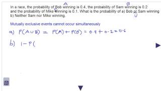 probability mutually exclusive events and venn diagrams [upl. by Adaner]