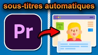 Premiere Pro Création automatique de soustitres 2024 rapide et facile [upl. by Sigismondo]