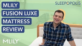 MLily Mattress Review  Taking a Look at the Fusion Luxe [upl. by Auhso842]