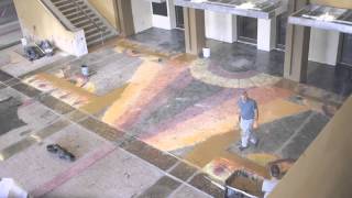 Terrazzo Time Lapse [upl. by Luaped]