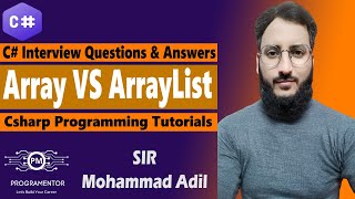 Array VS ArrayList  C Interview Questions And Answers  Array  ArrayList  Learn C HindiUrdu [upl. by Yerffeg228]