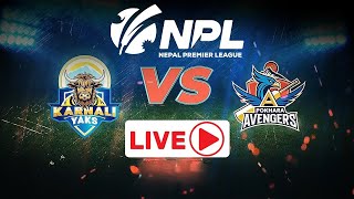 LIVE Nepal Premier League 2024  Karnali Yaks vs Pokhara Avengers  TU Cricket Ground npl [upl. by Arakaj]