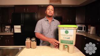 The Bokashi Bucket How To Compost Tea [upl. by Ecirum]