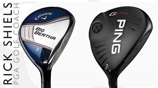 Callaway Big Bertha Vs Ping G25 FW Challenge [upl. by Gaivn]