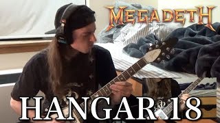 Hangar 18  Full Guitar Cover ALL SOLOS [upl. by Bannerman]