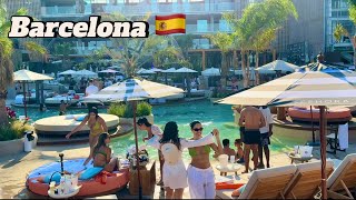 🇪🇸BARCELONETA BEACH 2024 FULL WALKING TOUR [upl. by Bowra]